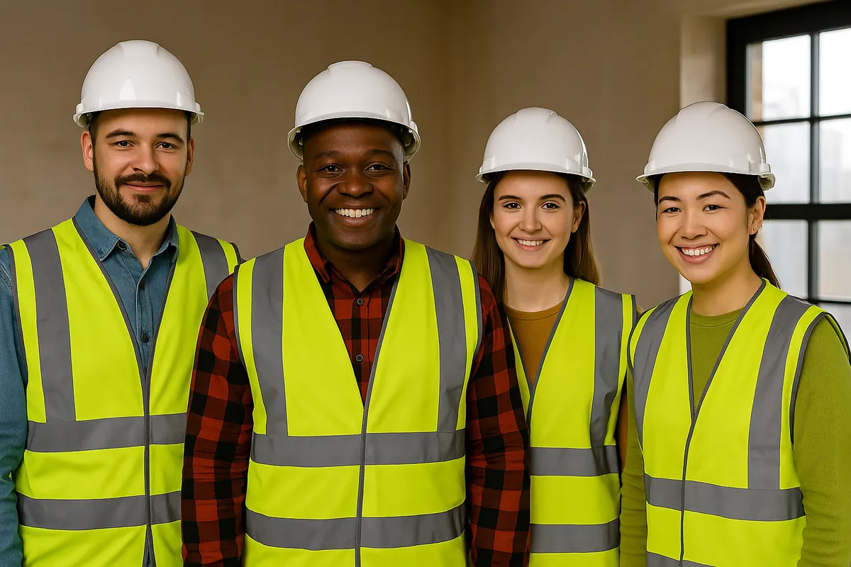 Retrofit consultant helping candidate prepare for retrofit assessment role